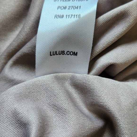 Air of Romance Taupe Maxi Dress - Picture 7 of 8